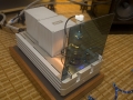 NAT Audio Amplifier on AVC Hardwood Edge Series Isolation Platform RMAF 2014